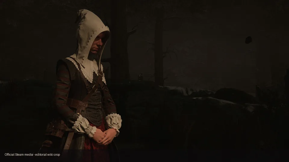 Official 1666 Amsterdam Steam screenshot used to illustrate dark supernatural confrontation themes